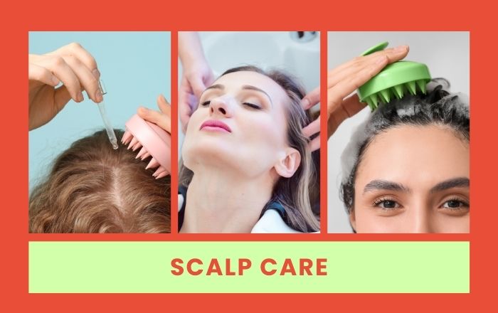 Scalp care is an useful way to increase your hair's health